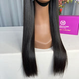 Double drawn Vietnamese Hair 5X5"HD Closure Wig high Density