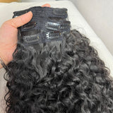 Seamless PU Clip In Hair Extensions