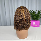 Funmi Hair Pixies Curl Custom Closure Bob Wigs in 4 colors