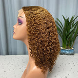 Funmi Hair Pixies Curl Custom Closure Bob Wigs in 4 colors