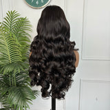 Double drawn Egg Curl  Closure Wig 280% Density