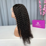 Burmese Hair Premade Lace Frontal Wigs 180% Density