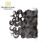 13x6" Transparent Lace Frontal Virgin Malaysian Hair