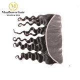 Transparent 13x4" Lace Frontal Cambodian Hair