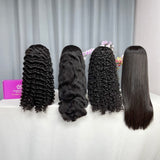 High Density Cambodian Hair Glueless HD 5X5" Closure Wigs