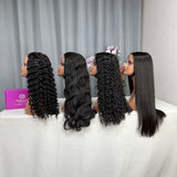 High Density Cambodian Hair Glueless HD 5X5" Closure Wigs