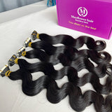 Malaysian Virgin Hair Tape In Extensions