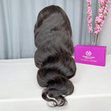 HD 5x5" Closure Wigs Burmese Straight Wavy Curly Hair 180% Density
