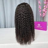HD 5x5" Closure Wigs Burmese Straight Wavy Curly Hair 180% Density