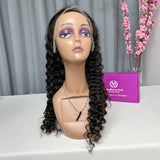 HD 13x4" Lace Frontal Burmese Hair wigs 180% Density