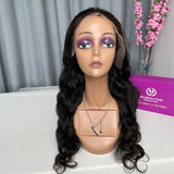 HD 13x4" Lace Frontal Burmese Hair wigs 180% Density
