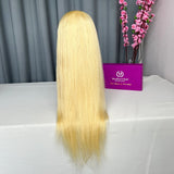 Pure Blonde 13X4" Lace Frontal Wig 180% Density