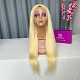 Pure Blonde 13X4" Lace Frontal Wig 180% Density
