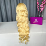 Pure Blonde 13X4" Lace Frontal Wig 180% Density