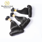 Double Drawn Hair Egg Curl