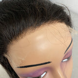 HD 5x5" Closure Wigs Burmese Straight Wavy Curly Hair 180% Density
