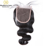 Transparent Lace 4x4 " Cambodian Hair Closure